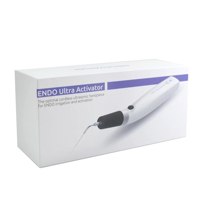 Dental Endo Ultra Activator Cordless Ultrasonic Handpiece Endodontic Irrigator with Tips Root Canal Dentistry