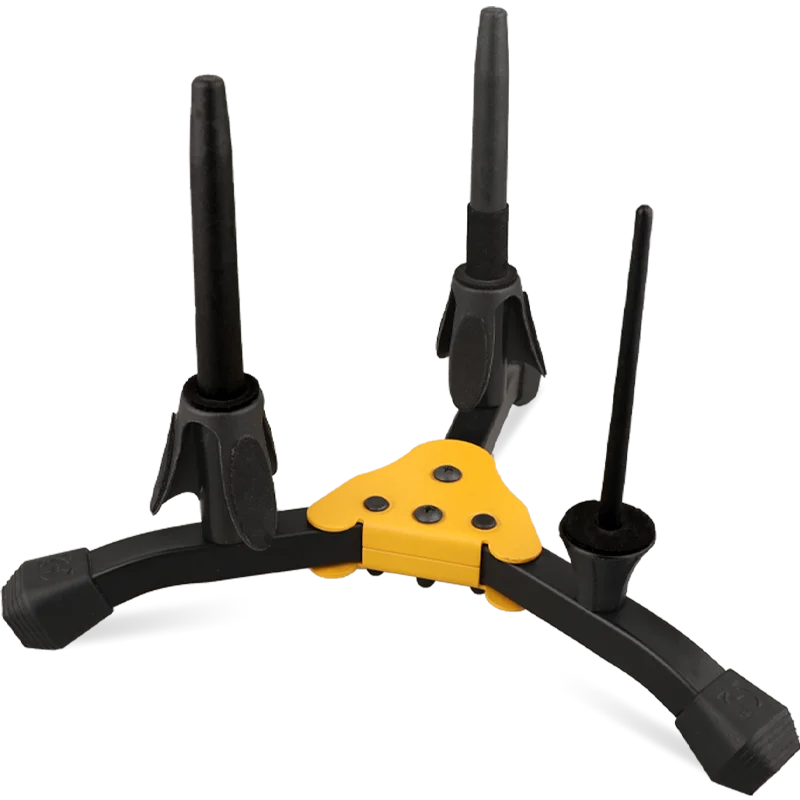 HERCULES Wind Band Stand Flute Piccolo Clarinet Foldable Bracket Black Metal DS543BB.