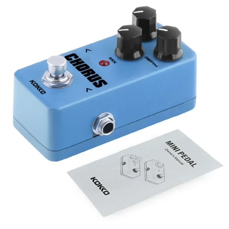 Kokko Chorus Electric Guitar Effects Pedal FCH-2 Chorus Mini True Bypass Pedal Analog Chorus Effect Electric Guitar Accessories