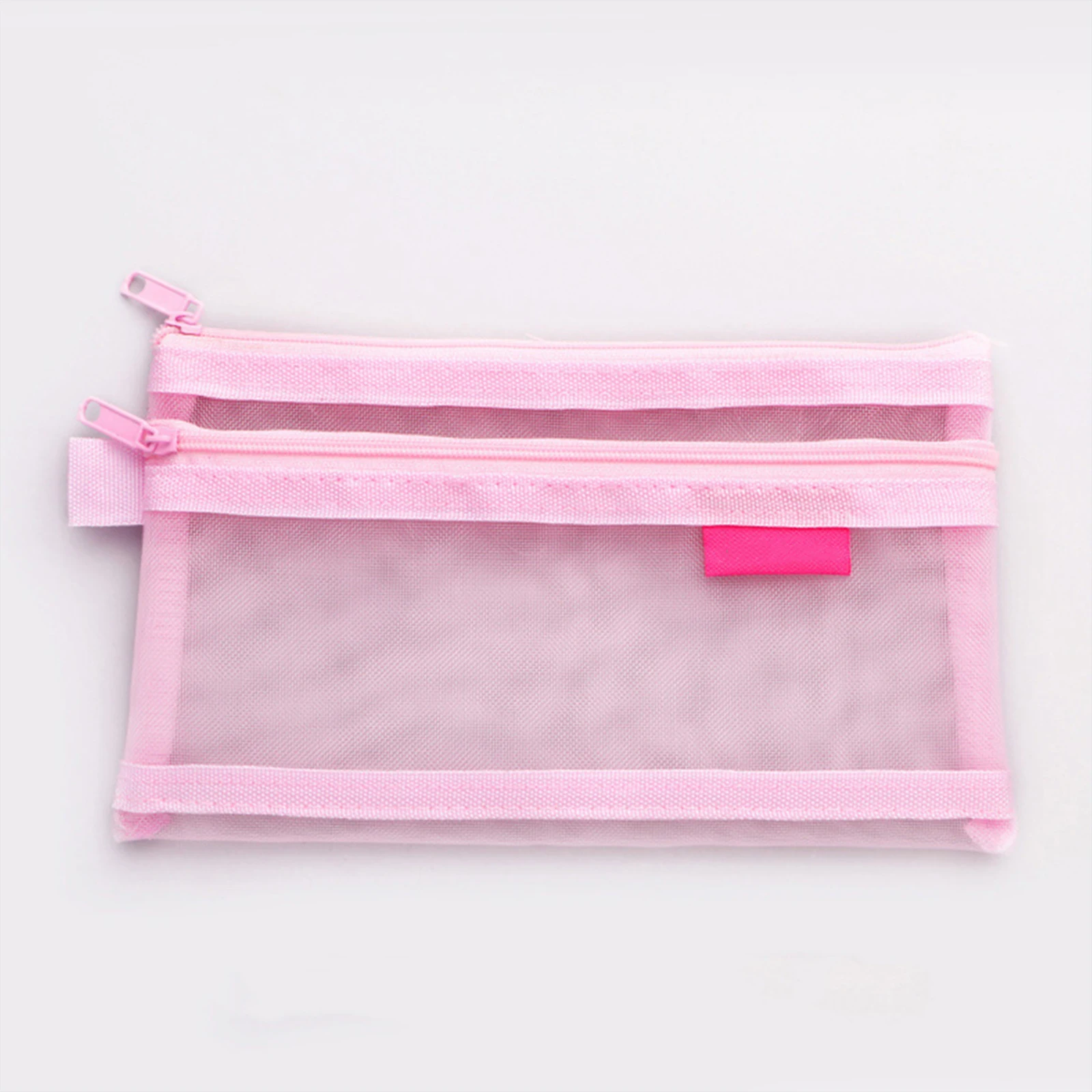 

3 Pcs Pencil Case Stationery Bag Desk Organization Organize Organizer for School Holder Pens Box Double Layer