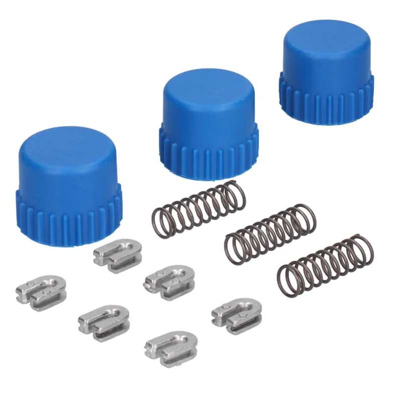 3 Set 2 1/2in Bump Knob Eyelet Sleeve Spring Fit For Husqvarna T35 Trimmer Head Parts