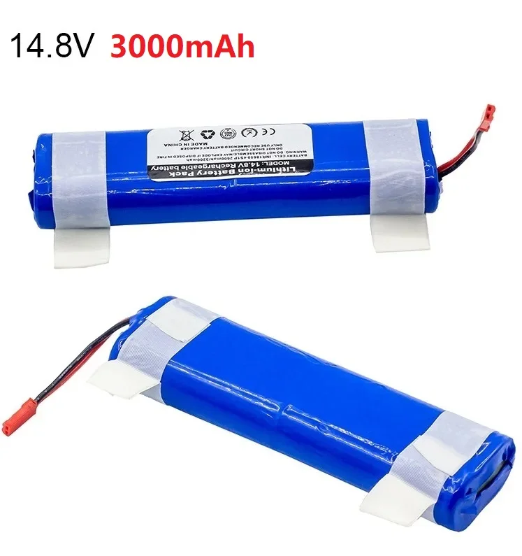 New 14.8V  3000mAh Rechargeable Battery For ILIFE V3s V5s V8s DF45 DF43 V3 X3 V50 V55 V5Lpro Robotic Cleaner Parts