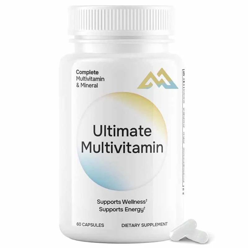 

Complex vitamins, multiple minerals, and superfoods containing a mixture of 42 fruits and vegetables, 60 vegetarian capsules