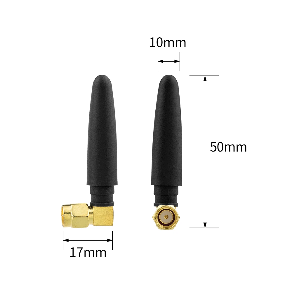 433 MHz Antenne 3 dBi SMA-Stecker Antenne 433 MHz IOT-Richtantenne 433 m + 15 cm RP-SMA auf I-P-E-X1 1,13 Pigtail-Kabel – Detail 3