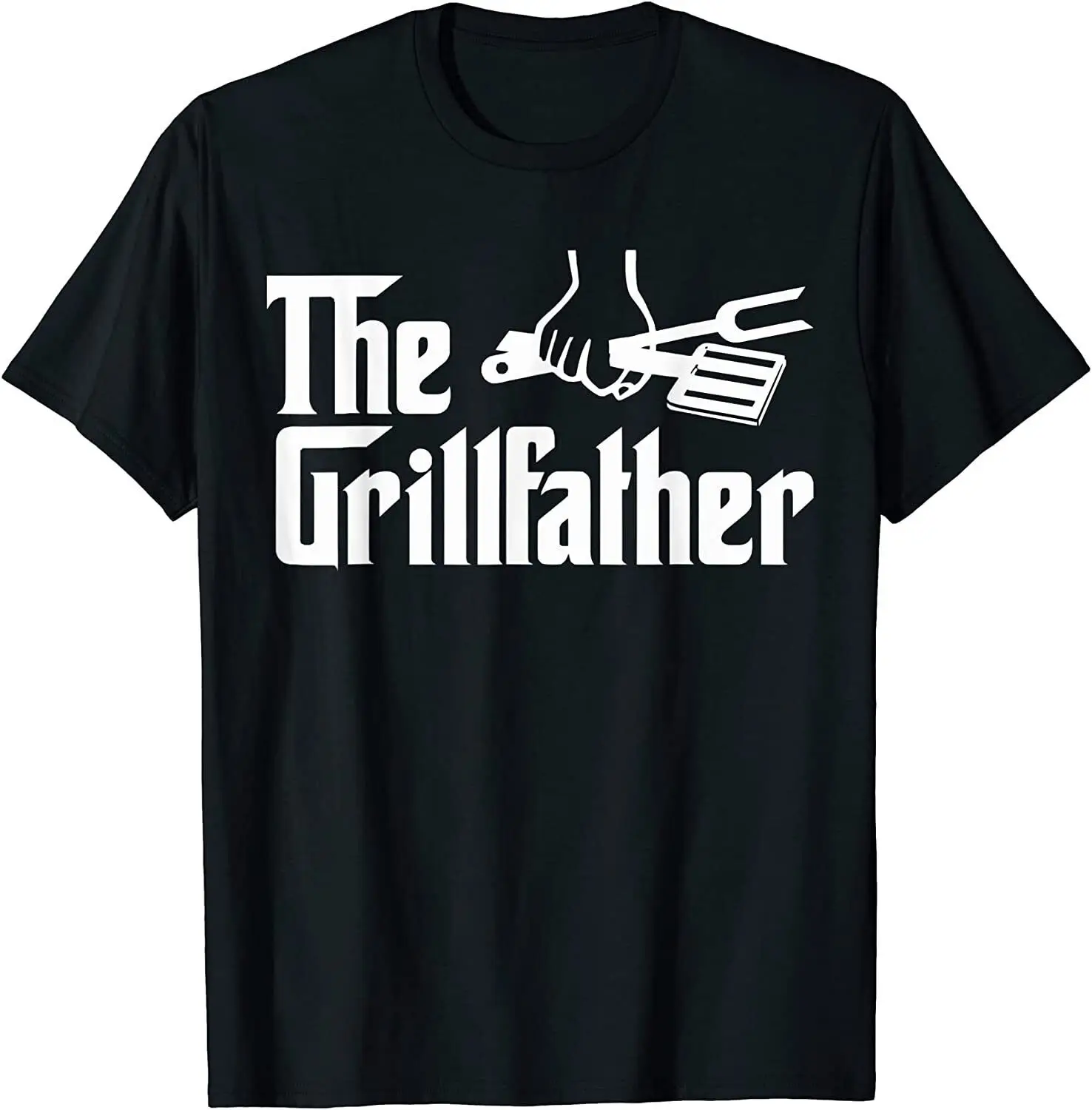 NEW! The Grillfather Funny Cool BBQ Grill Chef Cool Gift T-Shirt - MADE IN USA