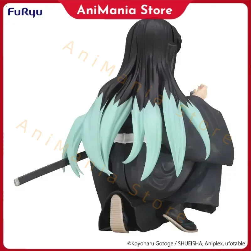 

Original Demon Slayer Anime Tokitou Muichirou Kanroji Mitsuri Press Instant Noodles Action Figure Toys for Kids Gift Model
