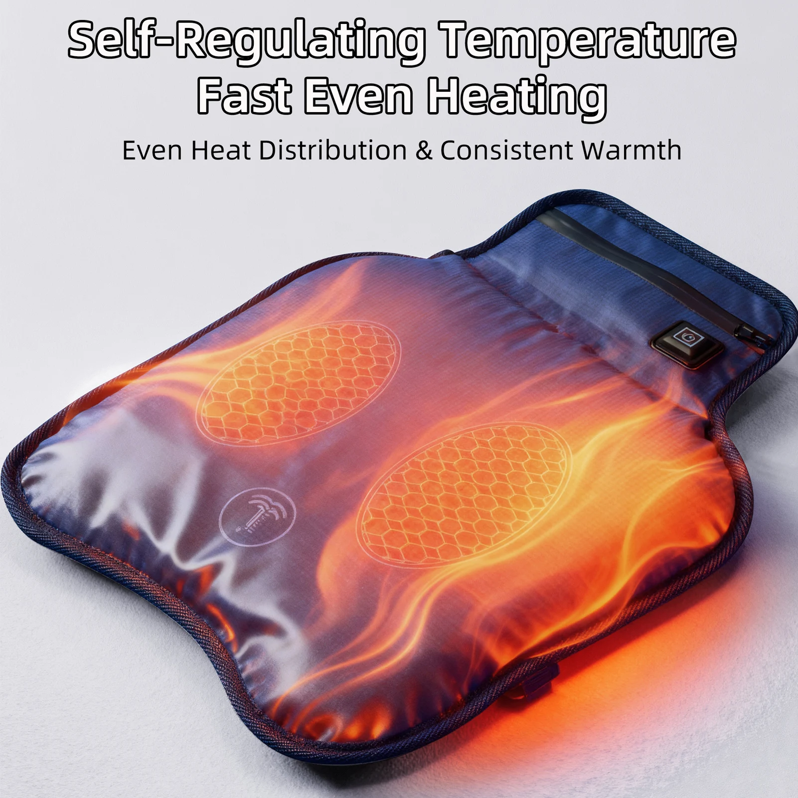 

Гелевая подушка для сиденья с подогревом, USB-грелка с 3 температурными режимами для автомобиля, мотоцикла, офиса, портативный обогреватель сидений для улицы