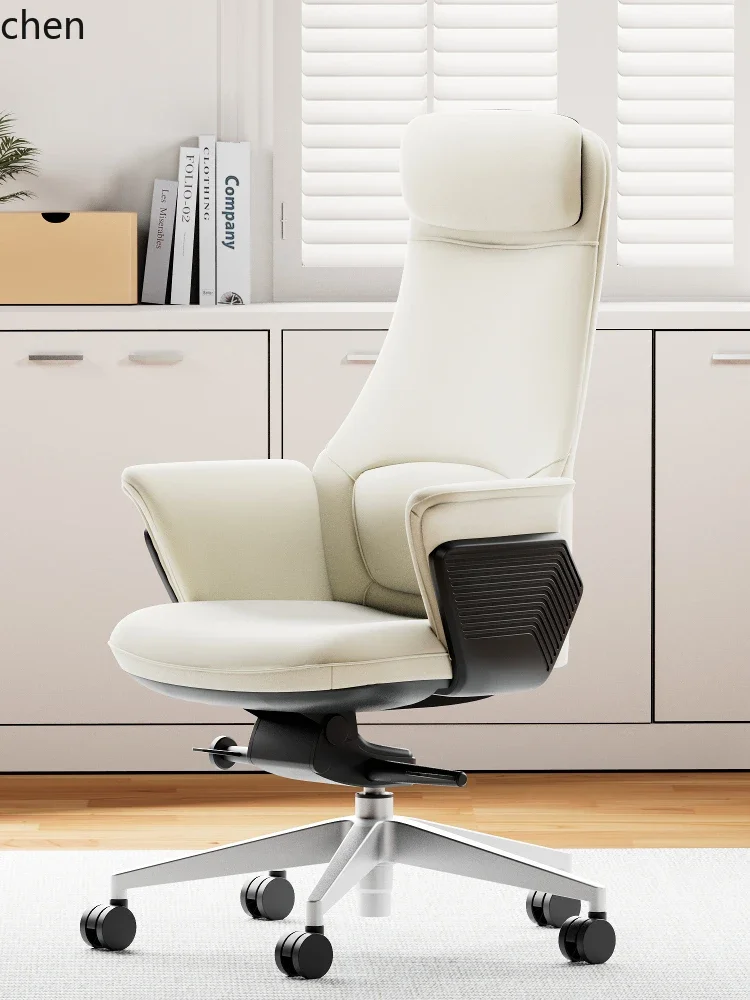 YZ8Home Comfort Office Chair Computer Chair Lifting Rotary Office Leather Chair