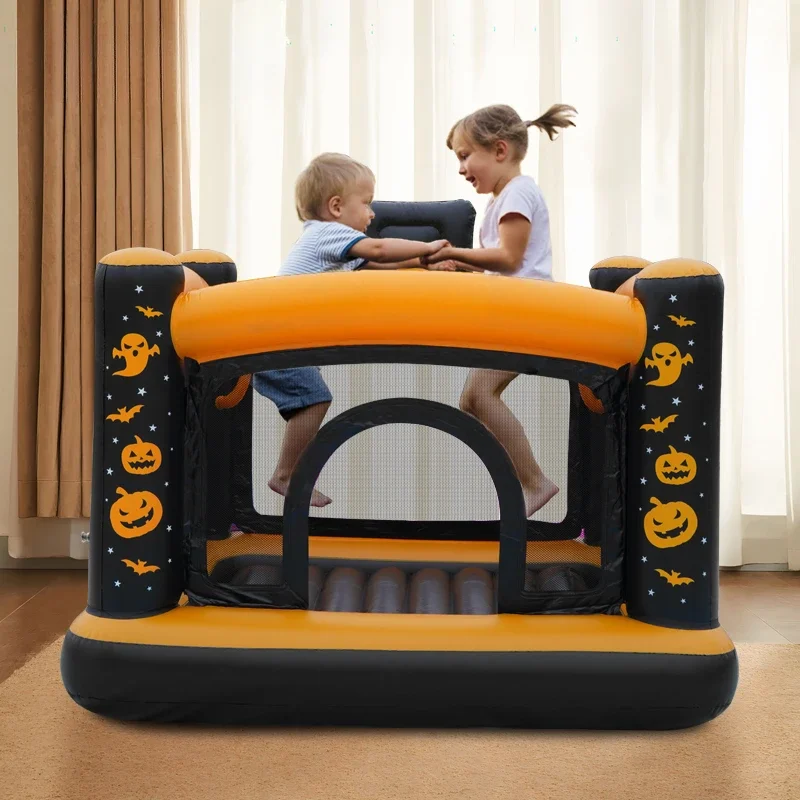 Inflatable Castle Children's Trampoline Indoor Small Household Trampoline Toys Family Naughty Castle Paradise