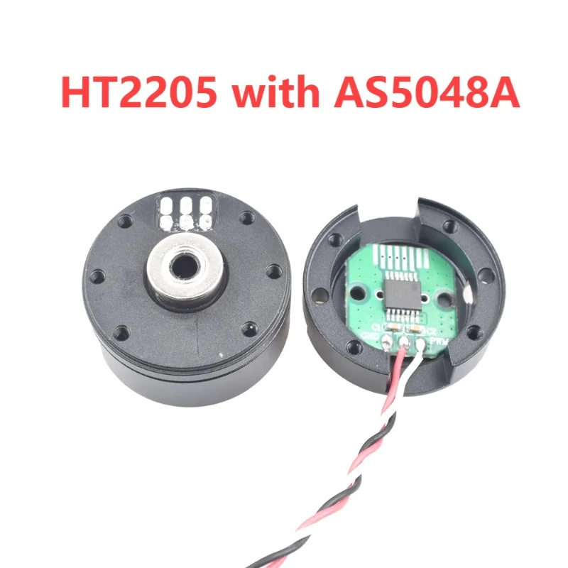 12V 800RPM Gimbal Motor HT2205 BLDC w/ AS5048A Encoder for PTZ Camera RC