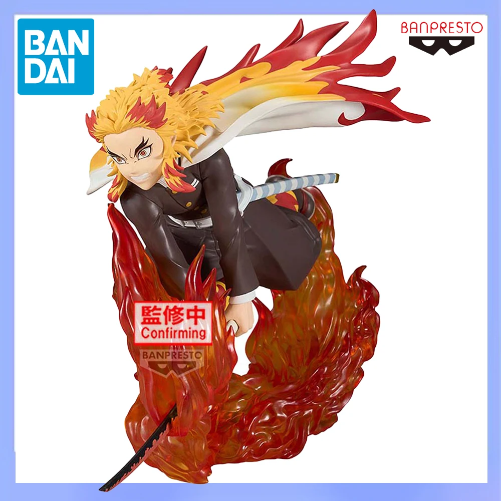 

В наличии оригинальная аниме-фигурка Bandai Spirits Banpresto Vibration Stars Plus Kimetsu No Yaiba-Rigurgoku Kyoujuro, экшн-фигурка