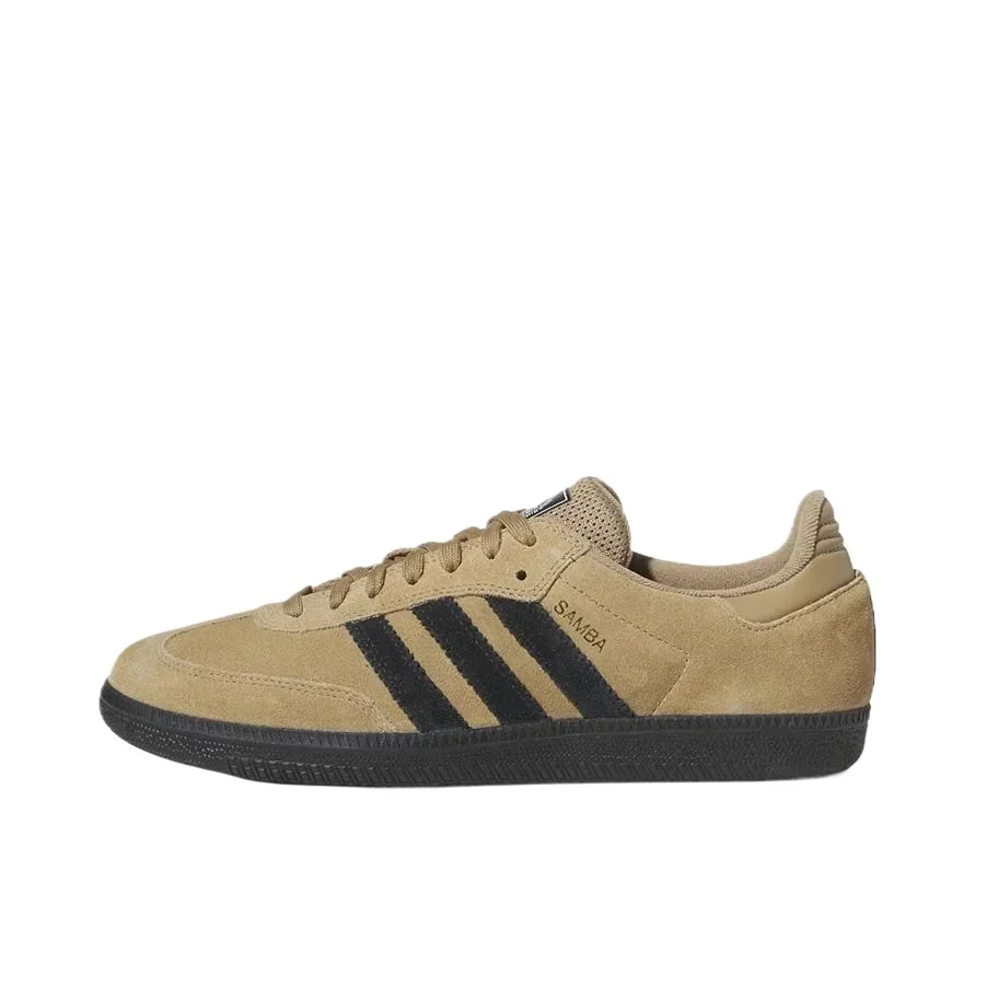 

Adidas Originals Samba Gazelle ADV Women and Men Brown Black Classic Retro Low Top Non-slip German Training Board Shoes HP9085