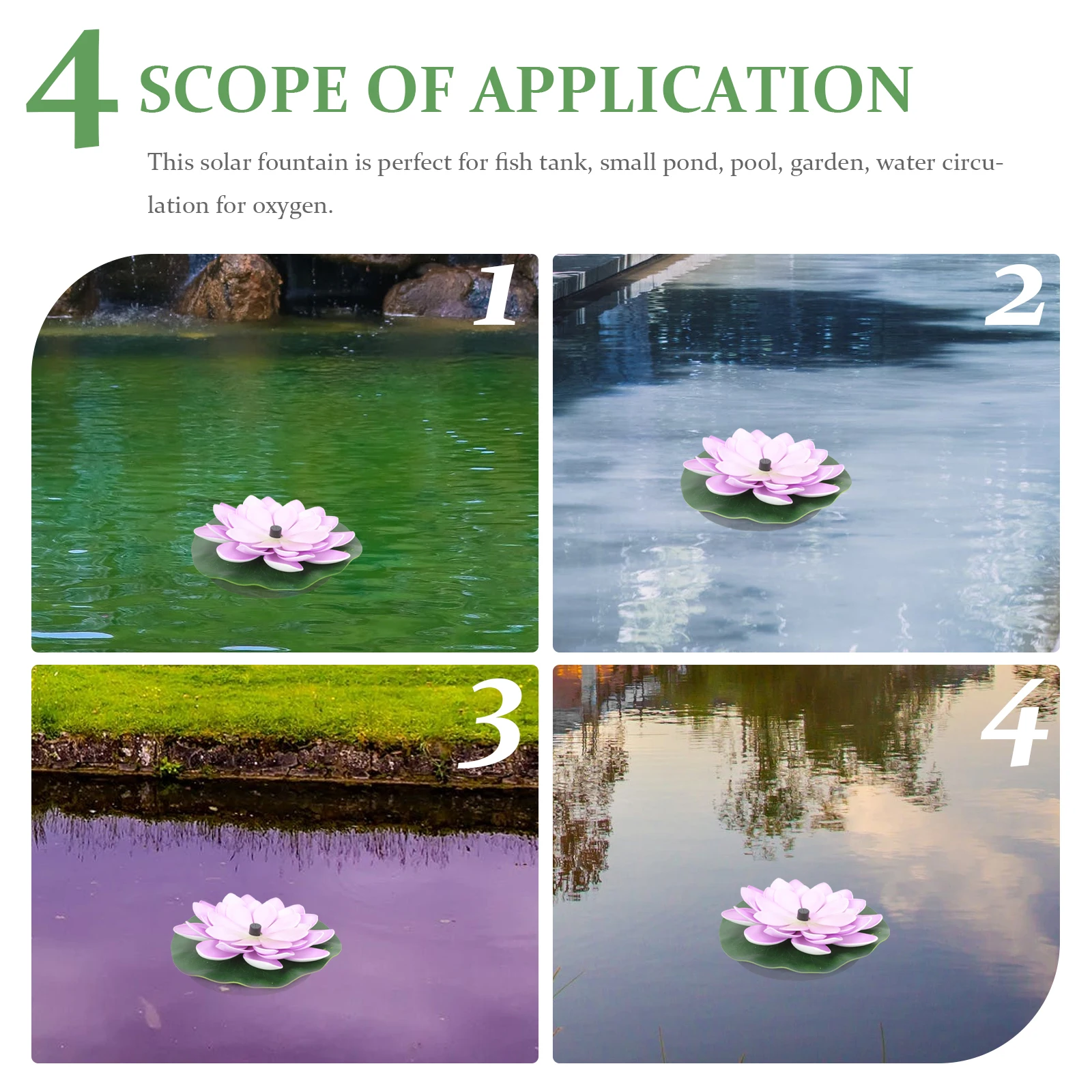 

Solar Fountain Lotus Indoor Decoration Water Garden Lily Outdoor Source