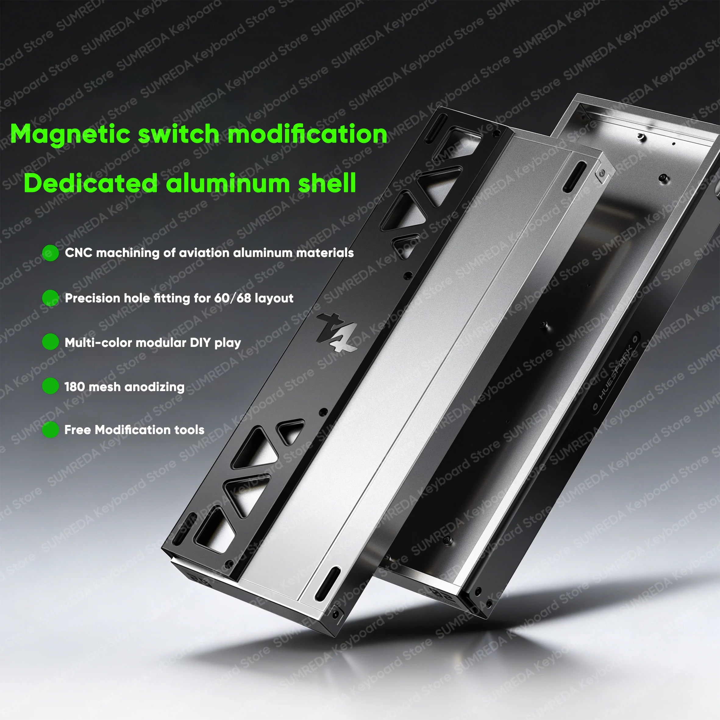 E60 E68 Wooting 60he Mad60he ATK68rx Mer68 Keyboard Case Shell 60% 68% Keys Layouts For GH60 Rakka AulaWin60 ACE68 GT60 Keyboard