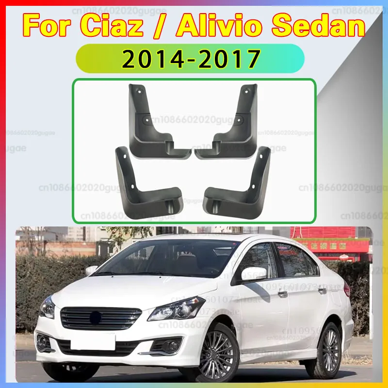 

For Suzuki Ciaz / Alivio Sedan 2014 2015 2016 2017 Fender Mudguard Mud Flaps Guard Splash Flap Mudguards Car Accessories