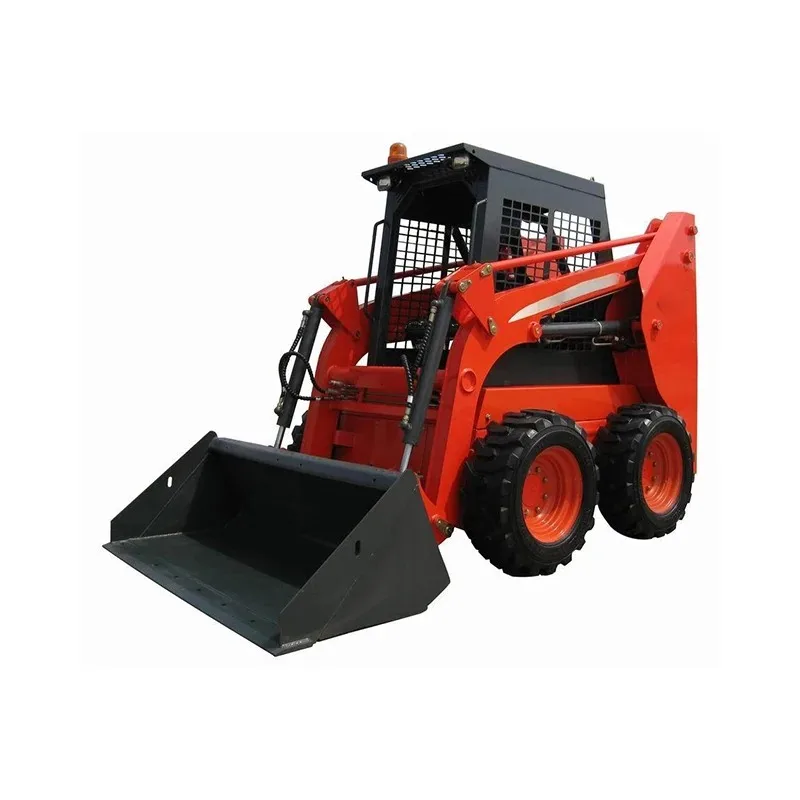 High Operating Efficiency 650kg Skid Steer Loader 650F 650D with EPA Engine