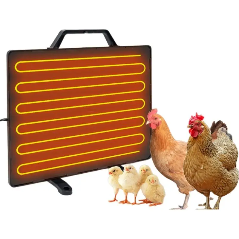 

Chicken Coop Heater with Adjustable Temperature, Chick Hatching Board, Quail Farming Heating Board