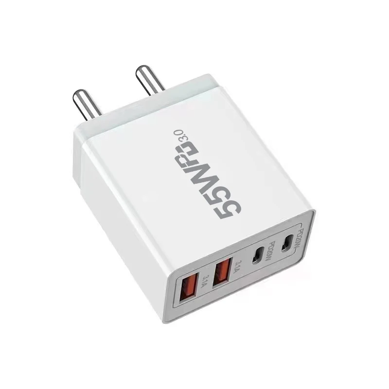 New Universal 55W  fast charging 4Ports Dual PD Type C USB Wall Charger US Power Adapters For Iphone  Ipad Universal  Xiaomi LG image 4