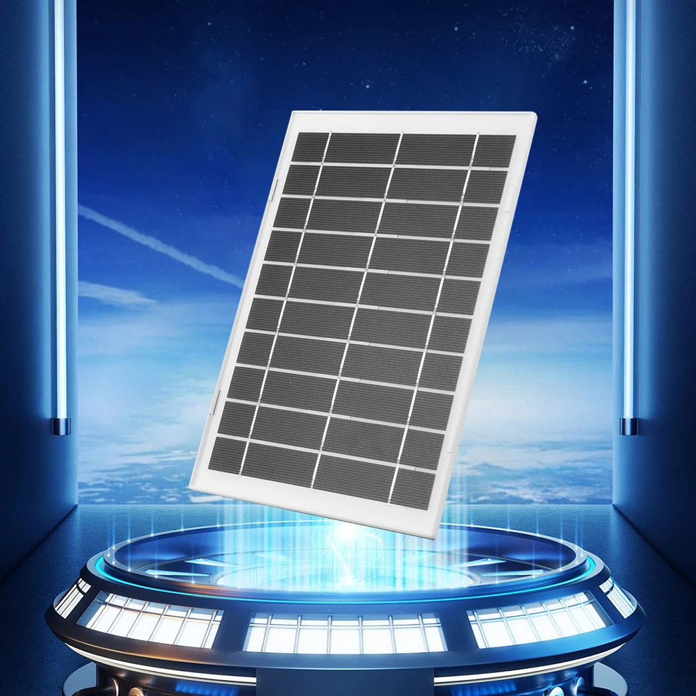 

10W 5V Security Camera Solar Panel IP65 Waterproof Battery Camera Solar Panel USB Battery Charger Solar Panel for Camping Hiking