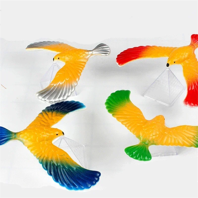 Colore casuale bambini novità equilibrio aquila uccello divertente apprendimento scatola magica equilibrio uccello giocattoli educativi Montessori regalo per bambini