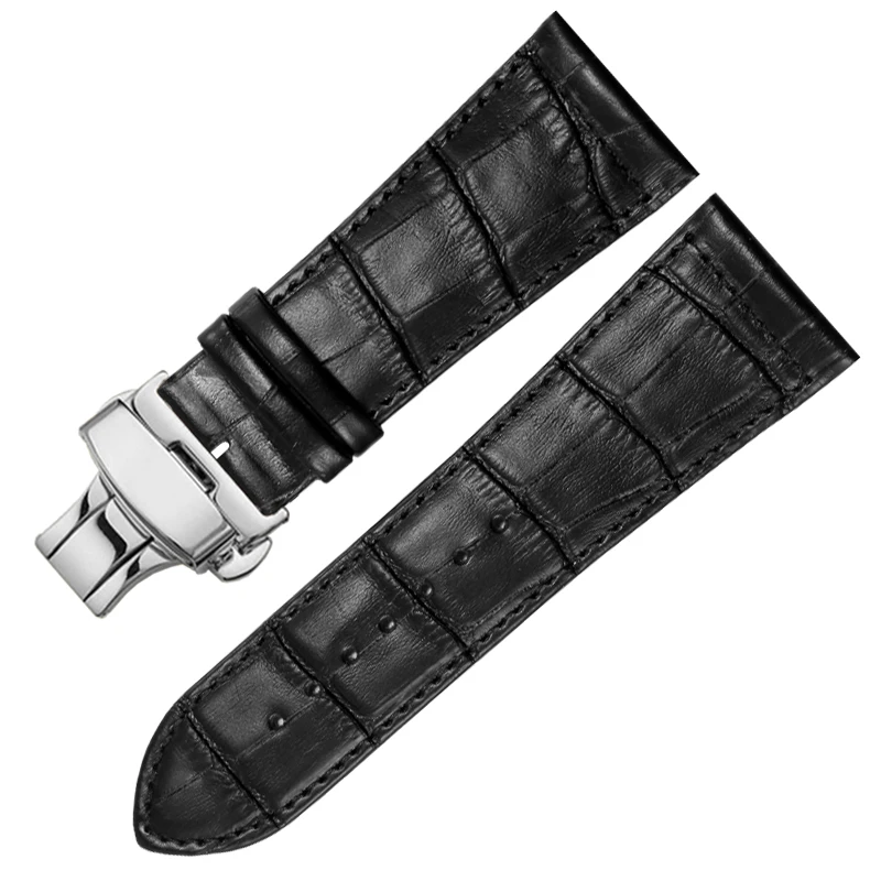 YOPO Genuine Leather Watchband Suitable For Franck Muller Watch 22 26 30mm 6002M 6000H Men\'s And Women\'s Watchstrap