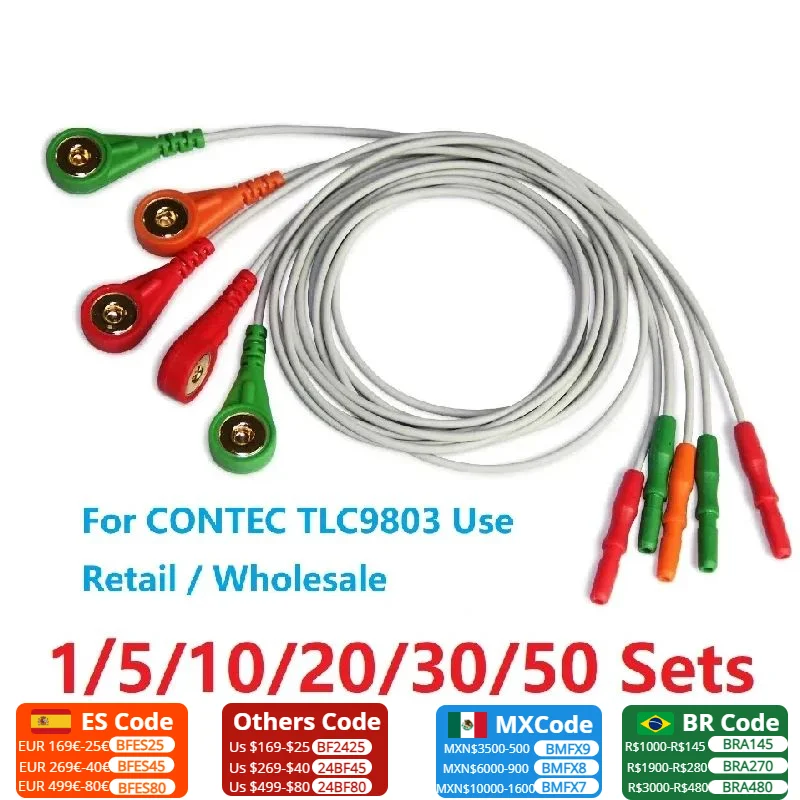 CONTEC TLC9803 Cable electrodes