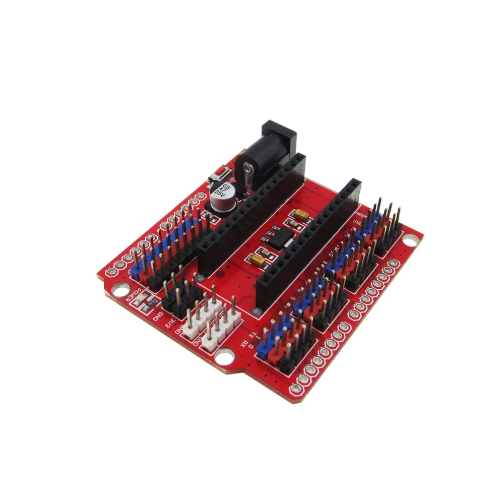 10pcs/lot UNO Shield Nano Shield for NANO 3.0 and UNO R3 duemilanove  2009 Expansion board