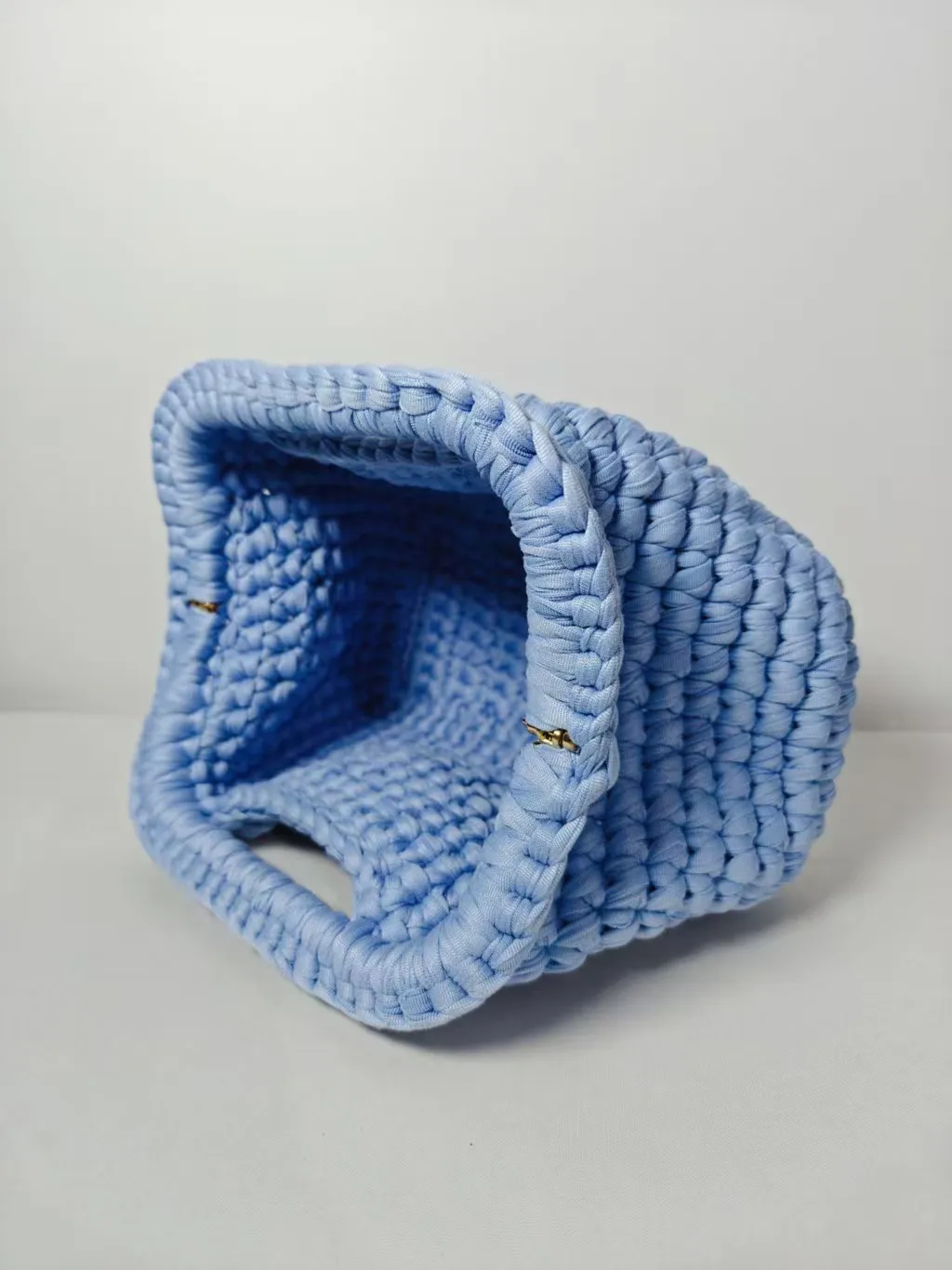 Yiwu Yingzi Handmade Woven Clutch Bag, Vintage Thick Yarn Knitted, Versatile Minimalist Mini Handbag, Multi-color Available