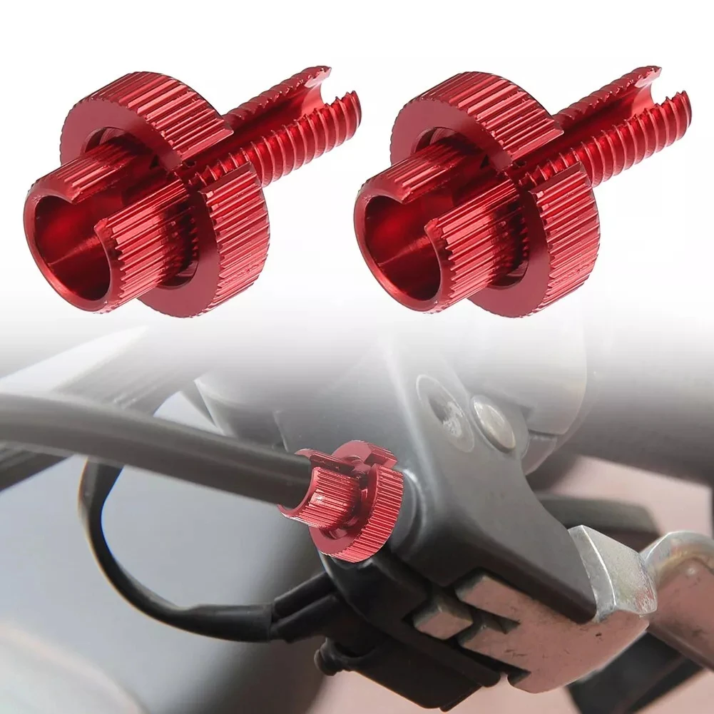 

Adjuster Screw Bolt Clutch Screw Blue Cable Wire Adjuster M8x1.25 Or Any Bikes 8mm For Motor Brake Clutch Levers