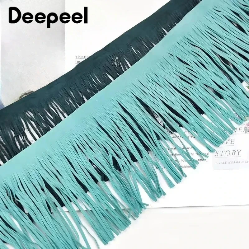 2 متر 10-30 سنتيمتر جلد الغزال شرابات هامش الدانتيل تقليم الستار فستان الزخرفية الزركشة خياطة هامش شرابة اكسسوارات #2