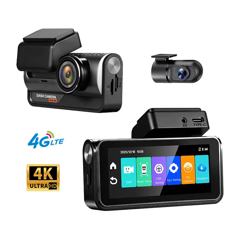 4G LTE Dash Camera 3.69