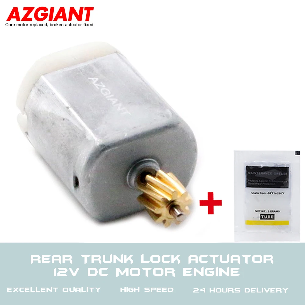 AZGIANT Rear Trunk Lock Actuator 12V DC Motor Engine Repair Kit for 2015-2020 Jeep Renegade