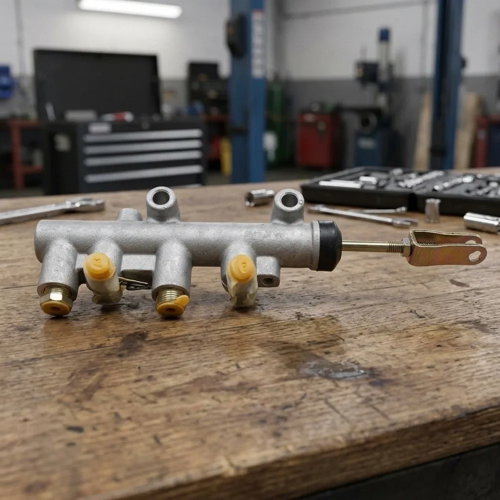For Frequent Use Scenarios Brake Master Cylinder Robust Gray Cast Iron Material Compact Structure Design For E4 LE Plus Vehicle