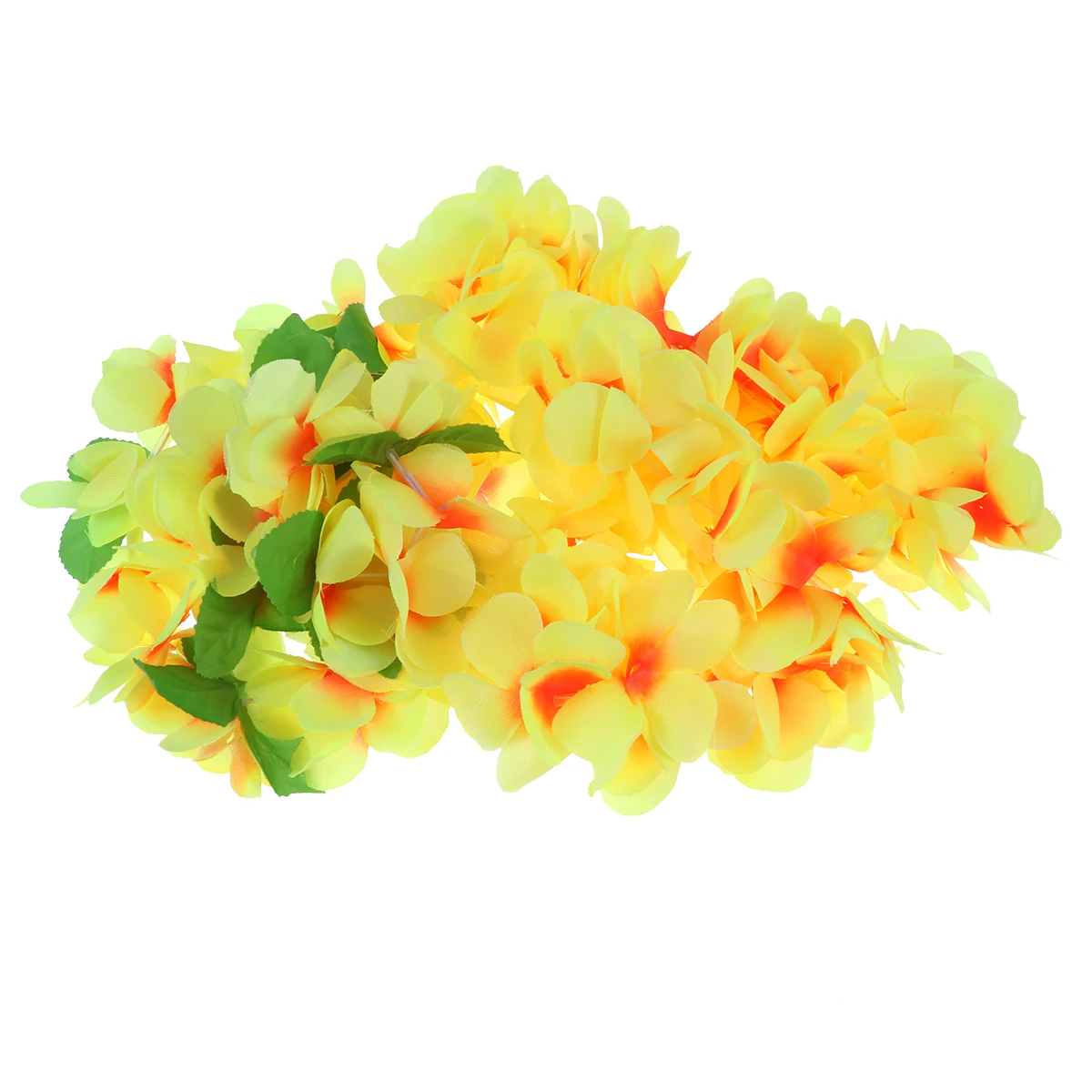 

Hawaiian Garland Set Simulated Floral Wreath Lei Dance Beach Party Decorations Necklace Bracelets Reusable