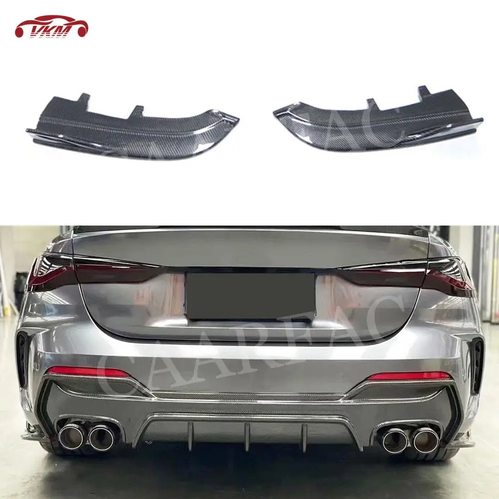 Передние щитки из углеродного волокна для автомобиля, передние щитки из ФАП, Передние боковые разветвители, инструменты для BMW 4 серии G22 G23 2020 и выше
