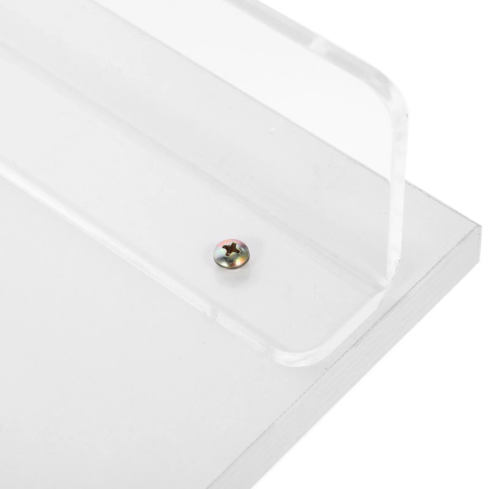 

Computer Monitor Stand Acrylic Riser Ergonomic Desktop Laptop Organizer Stable Base Relieve Back Neck Pain Improve Posture