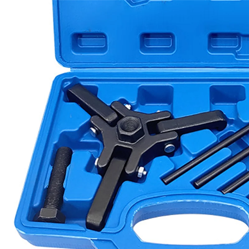 

Инструмент для снятия шкива коленчатого вала с маховиком Harmonic Balancer, 3-кулачковый, компактный, сверхмощный, простой в использовании для легковых автомобилей, привод 3/8 дюйма