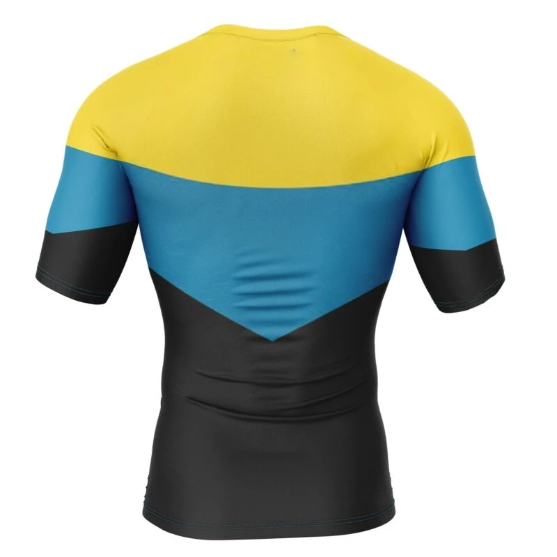 Summer Men's 3D Printed Quick Drying T-shirt, Full Printed Pattern Short Sleeved Jersey, Suitable for Children's Fitness Wear