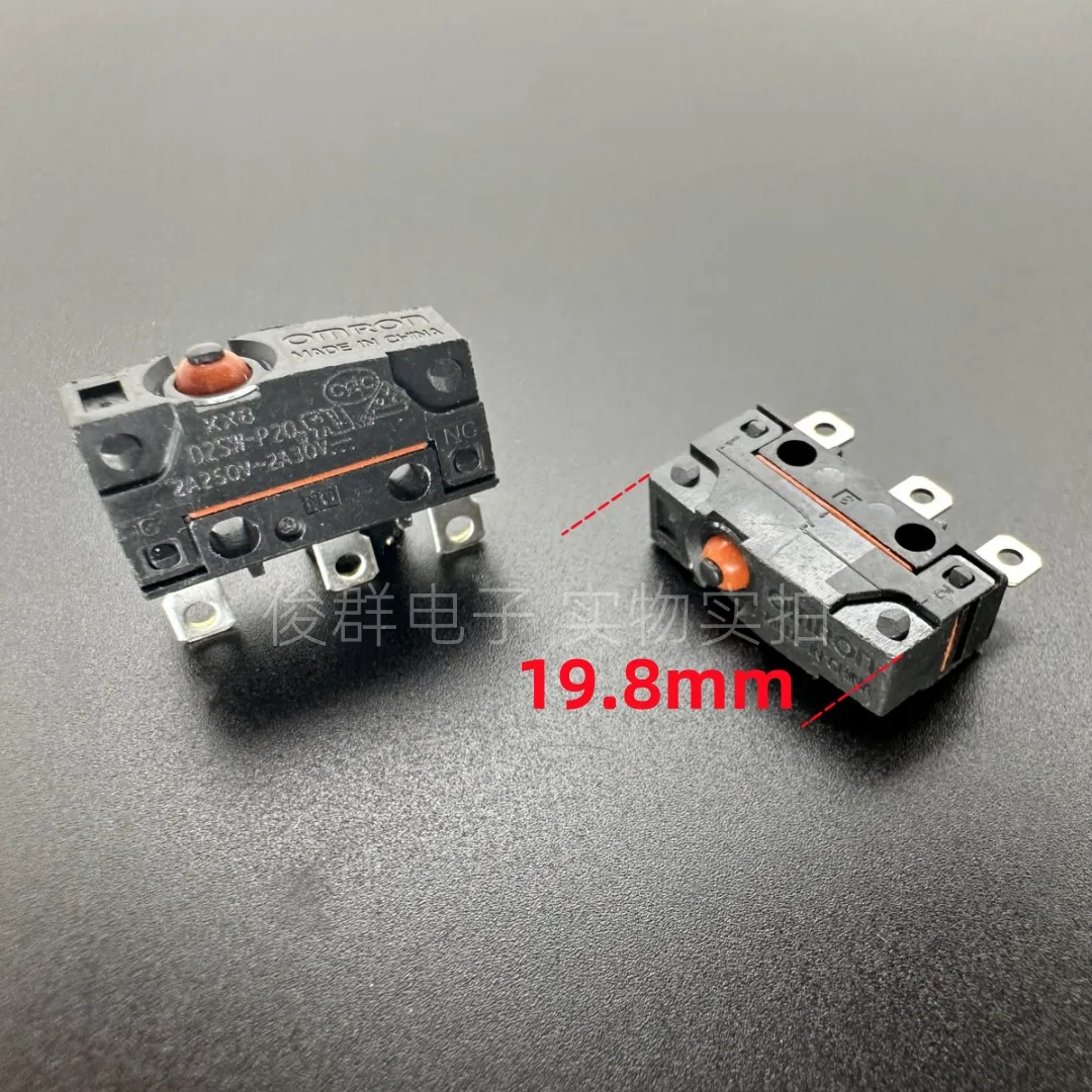 5PCS/ D2SW-P20 micro switch 2A travel limit sealed waterproof and dustproof light touch button