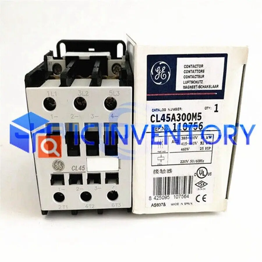 

1PCS New GE Contactor CL45A300M5 AC220V