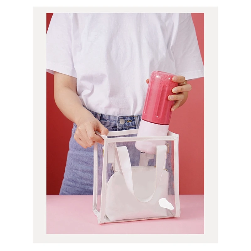 1 ชิ้นเครื่องคั้นน้ําผลไม้ในครัวเรือนถ้วยแบบพกพาไฟฟ้าคั้นน้ําผลไม้ถ้วยพลาสติก + สแตนเลส