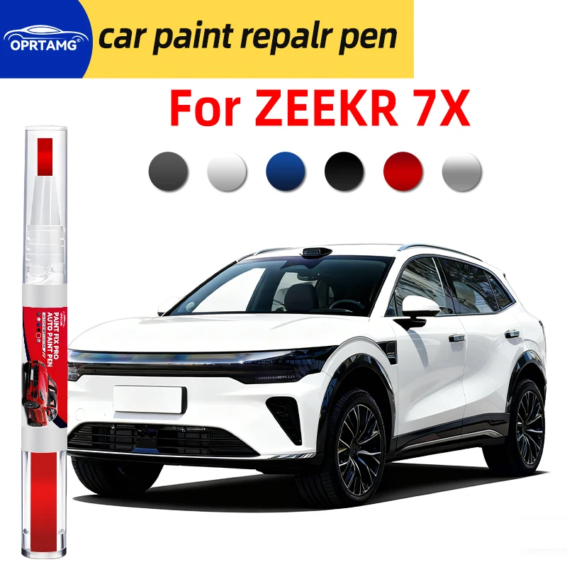 Caneta de reparo de pintura de carro para zekkr 7x, reparo de arranhões, spray preto, ferramentas de pintura de carro, acessórios, gadgets, automóveis
