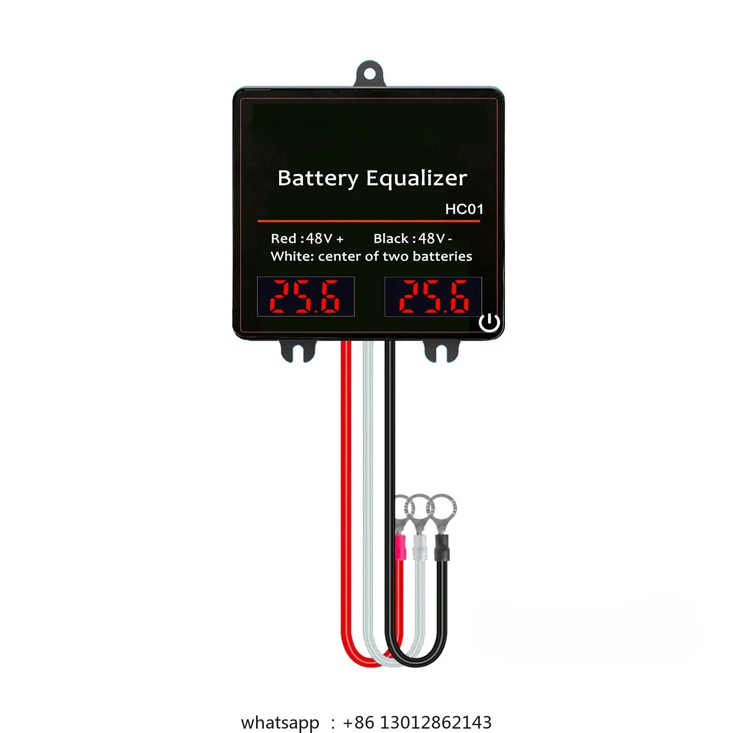 

HC01 2 x 24V Display Battery Equalizer Battery 2S Active Voltage