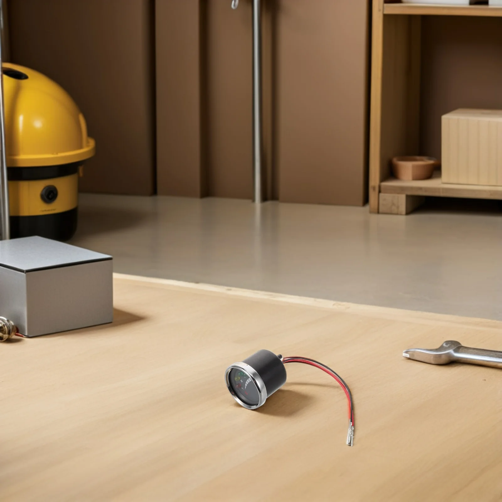 

Universal 24V E-Bike Voltmeter Bright Lcd Charge Indicator For Scooters Motorcycles Atvs Compact Digital Voltage