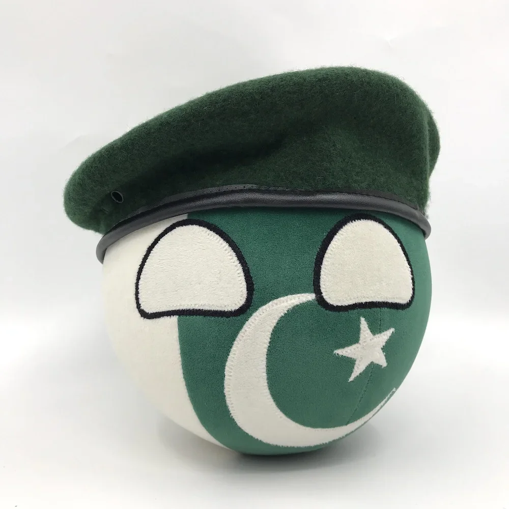 

Пакистанский ‎ Мяч PAKball Polandball Плюшевая кукла Исламская Республика Пакистана ‎ Мяч для деревенского мяча, мягкая подушка, игрушка в подарок