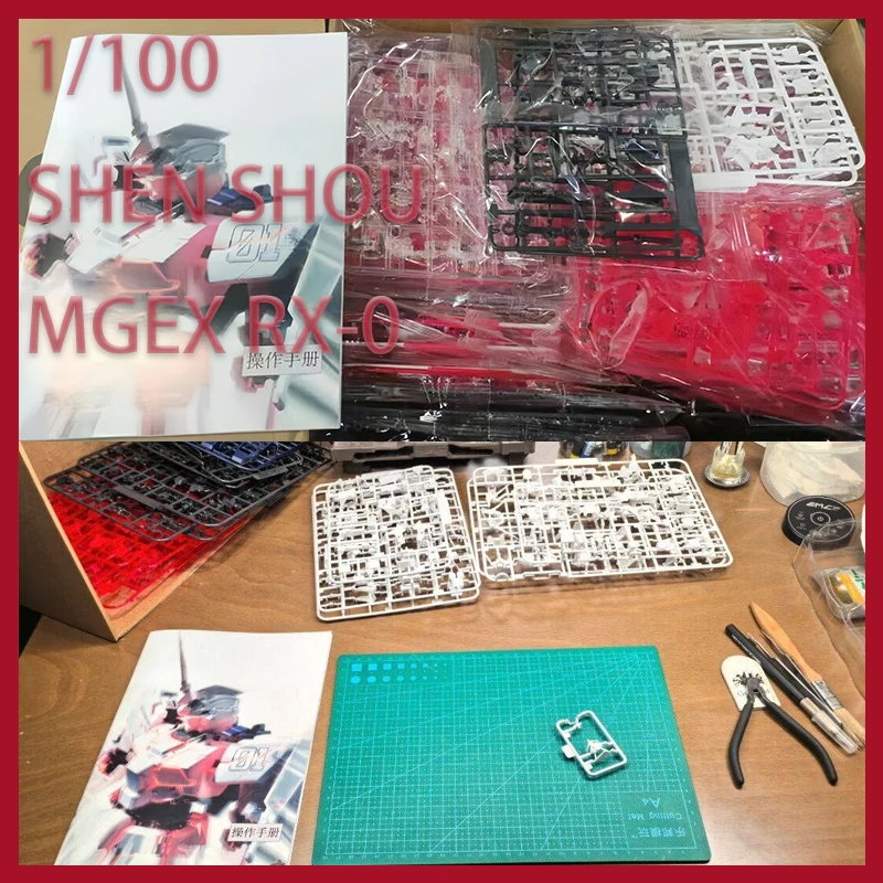 

Новый Shenshou 1/100 Mgex Rx-0 Единорог Сборка Модель Наборы Пластиковый Скелет Аниме Фигурка Робот Пластиковая Модель Подарки Игрушки
