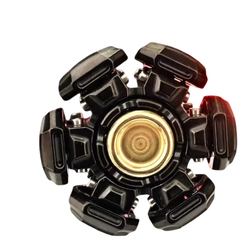 Temperamental 08 Ancient Iron Stainless Steel Finger Top  Opening Stress Relief Toy Fidget Spinner