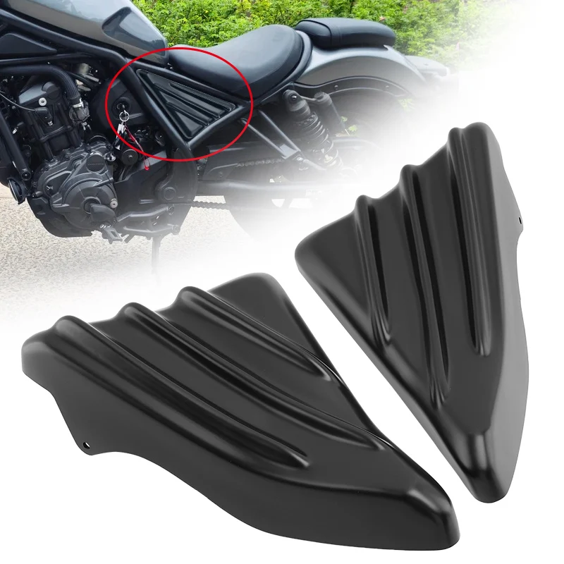 

For Honda CMX1100 REBEL CMX 1100 2021-2024 Motorcycle Side Trim Upper Frame Infill Panel Cover Plate Fairing Cowl Protection