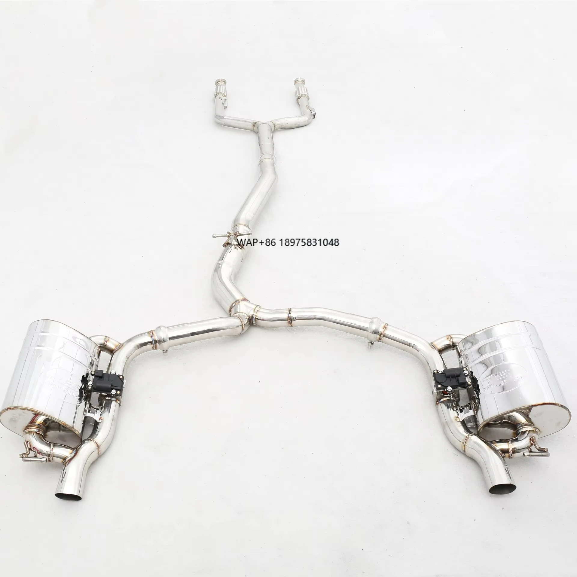 

C43 W205/C205 3.0T M276 Factory Customization 304 Stainless Steel/Titanium Valved Exhaust System