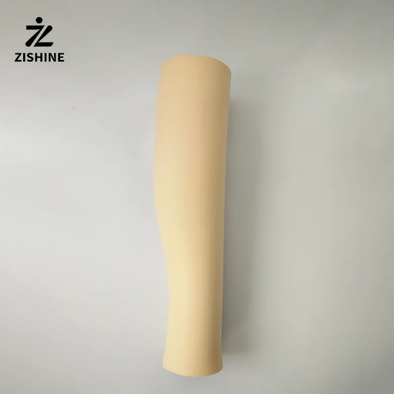 

Водонепроницаемый чехол из ЭВА BK Cosmetic Foam Cover для протезов ног ниже колена, высота 43 см, легкий, 160 г, декоративный рукав для протеза ноги